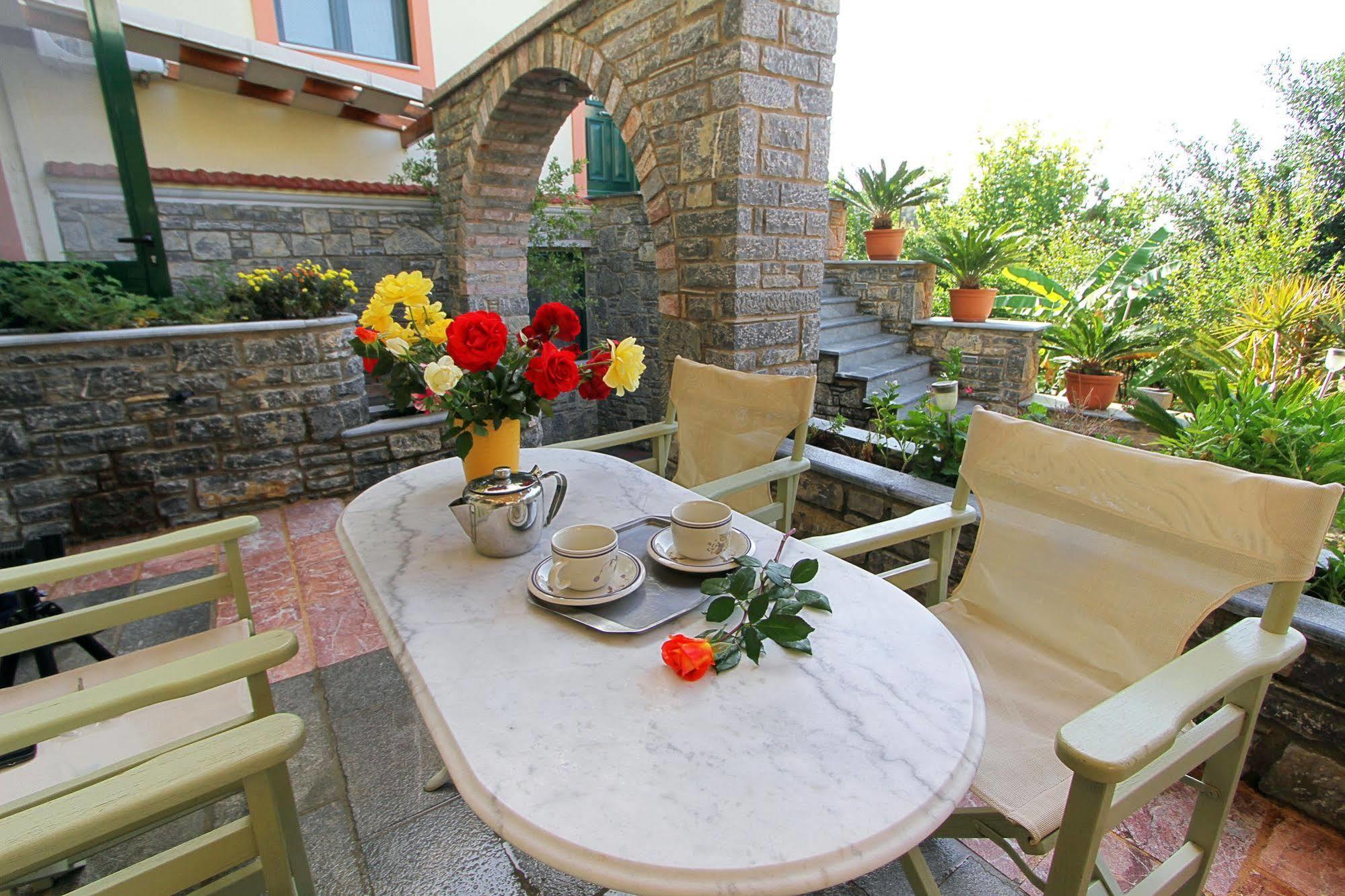 Cozy Residences In The Center Of Volissos Village - Lydia Lithos- Exterior foto